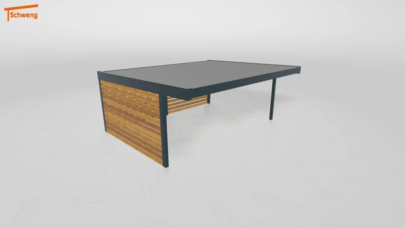 #DE Schweng Flachdachcarport C600 (ID bkpzwv) #MTG