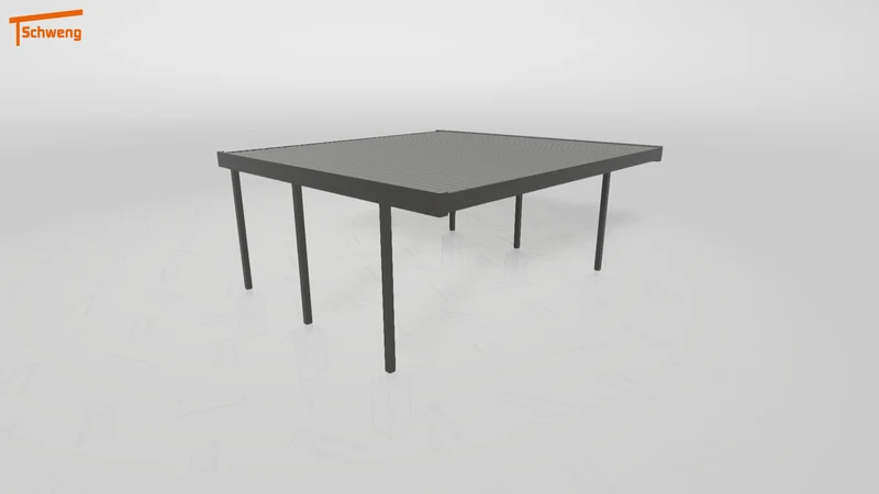 #DE Schweng Flachdachcarport C600+ (ID ygjr57) #MTG
