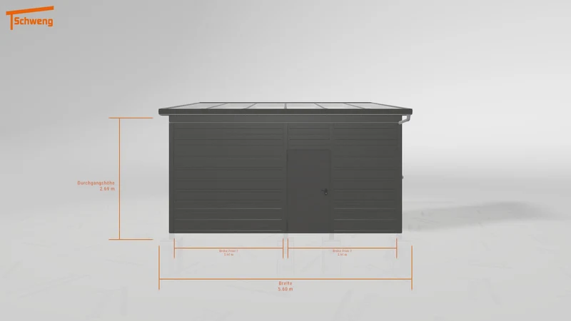 #DE Schweng Terrassenüberdachung S350 (ID zbwr75)