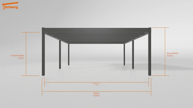#DE Schweng Flachdachcarport C600 (ID 5mz5k3) #MTG