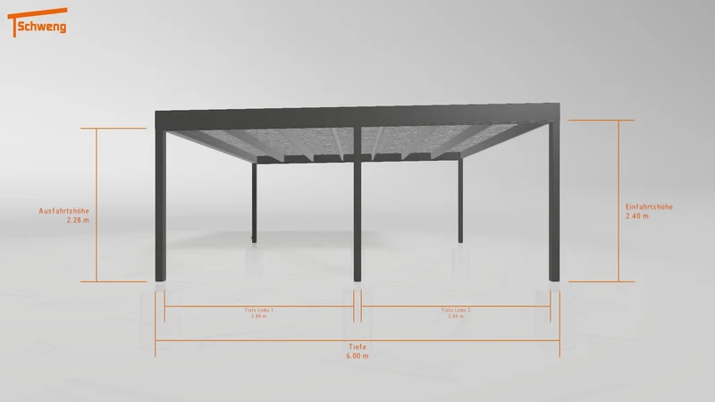 #DE Schweng Flachdachcarport C600 (ID 5mz5k3) #MTG