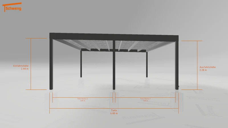 #DE Schweng Flachdachcarport C600 (ID 5mz5k3) #MTG