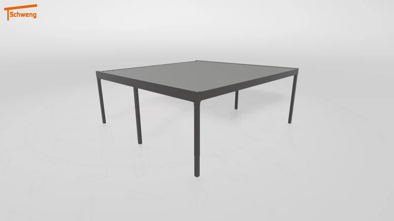 #DE Schweng Flachdachcarport C600 (ID 77bx27) #MTG