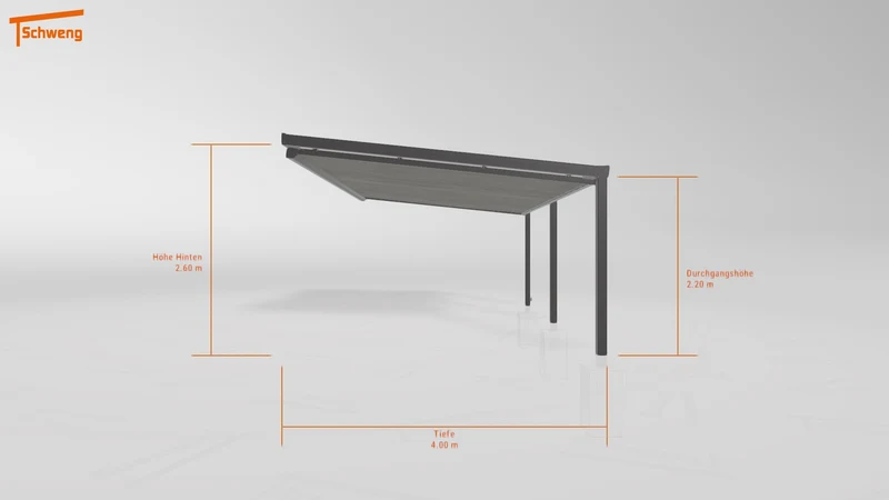 #DE Schweng Terrassenüberdachung S400 (ID qdv7nn)