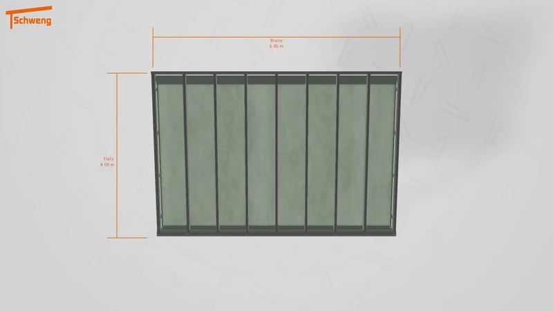 #DE Schweng Terrassenüberdachung S400 (ID qdv7nn)