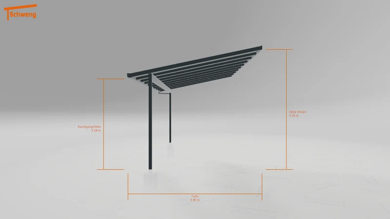 #DE Schweng Pultdachcarport S400 (ID 42wqkz) #MTG