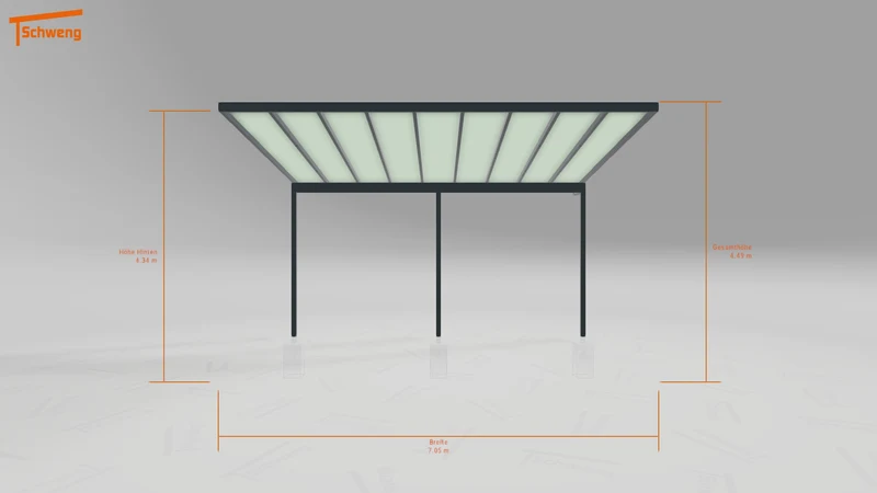 #DE Schweng Pultdachcarport S400 (ID n5m9nw) #MTG
