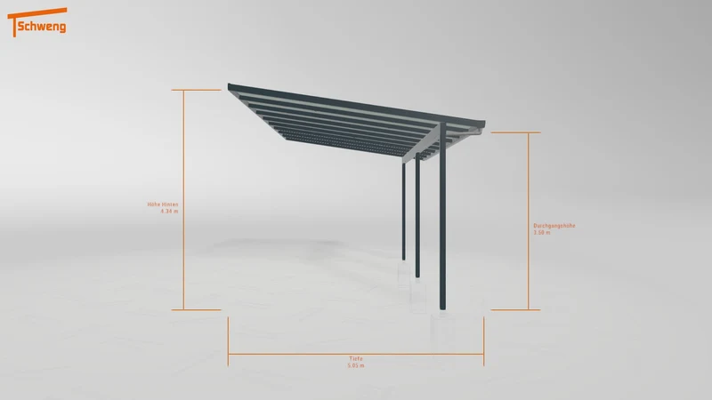 #DE Schweng Pultdachcarport S400 (ID n5m9nw) #MTG