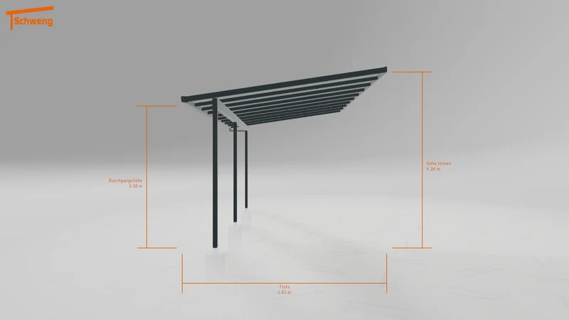 #DE Schweng Pultdachcarport S400 (ID n5m9nw) #MTG