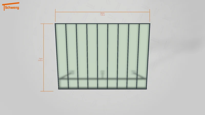 #DE Schweng Pultdachcarport S400 (ID n5m9nw) #MTG
