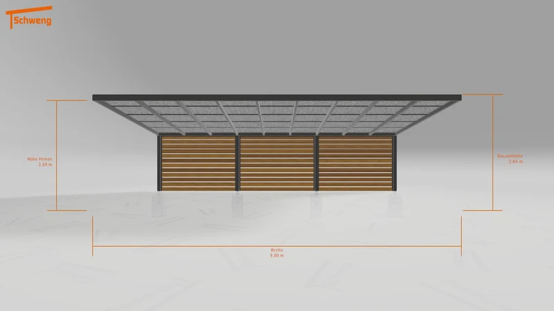 #DE Schweng Pultdachcarport S400 (ID ygjd7b) #MTG