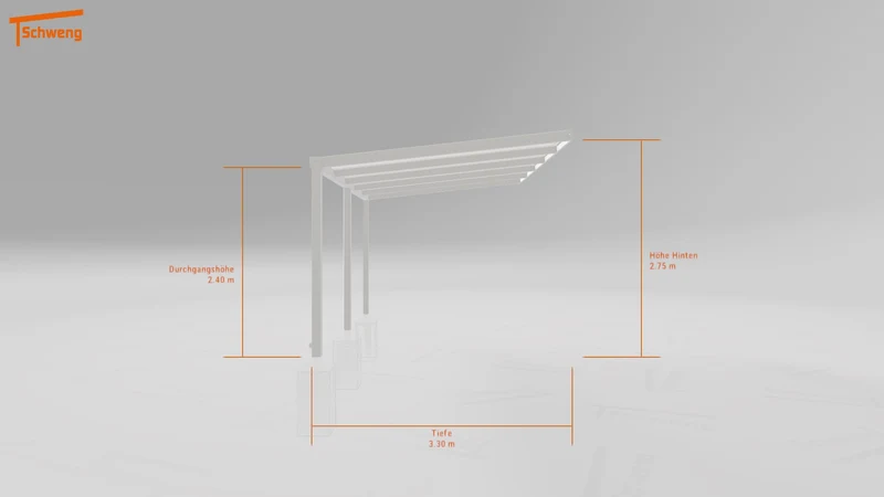#DE Schweng Terrassenüberdachung S400 (ID pbpmbq)