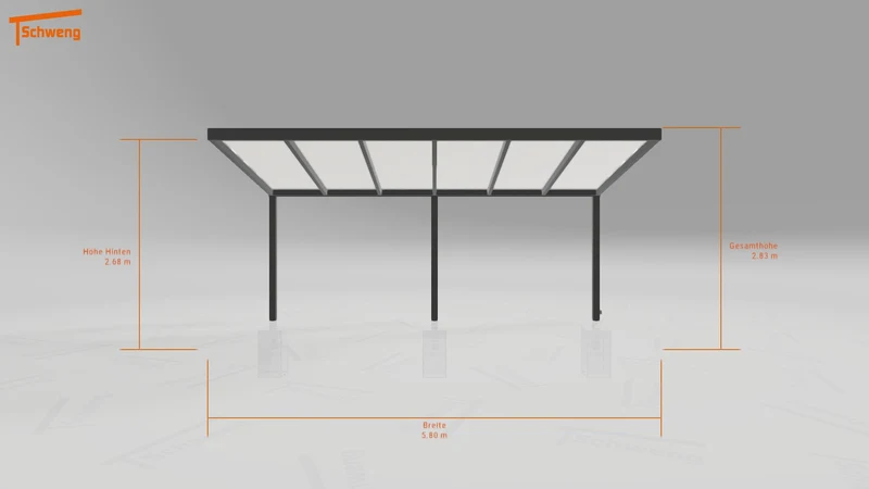 #DE Schweng Pultdachcarport S400 (ID 9wv3w8) #MTG