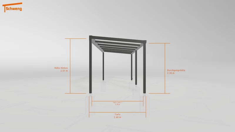 #DE Schweng Pultdachcarport S400 (ID 2q83qq) #MTG