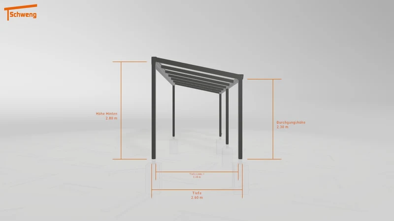 #DE Schweng Pultdachcarport S400 (ID dvnrvb) #MTG
