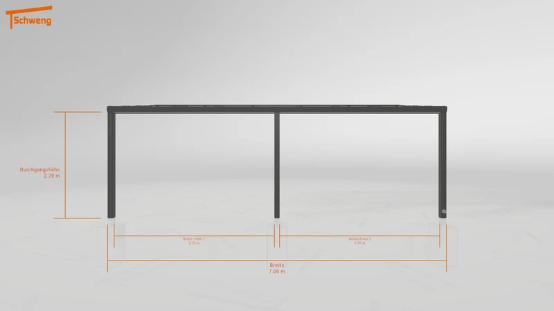 #DE Schweng Pultdachcarport S350 (ID qdv8gk) #MTG