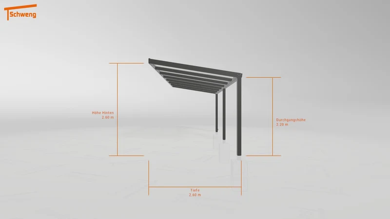 #DE Schweng Pultdachcarport S350 (ID qdv8gk) #MTG