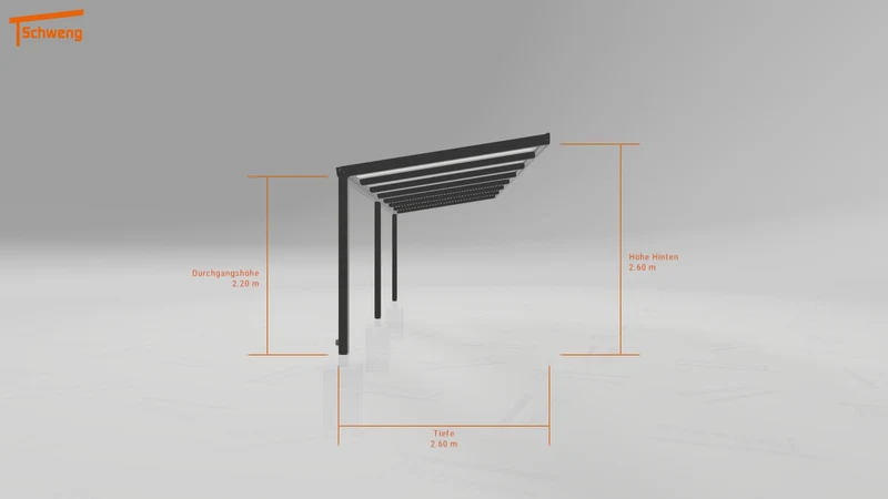 #DE Schweng Pultdachcarport S350 (ID qdv8gk) #MTG