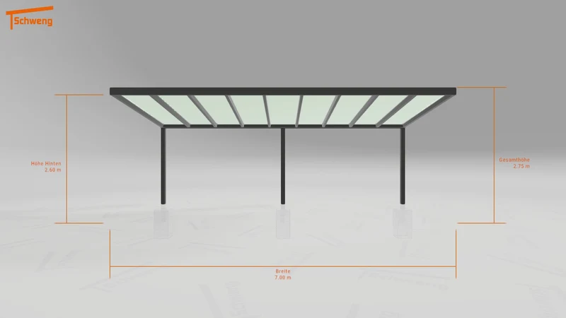 #DE Schweng Pultdachcarport S350 (ID mj24p8) #MTG