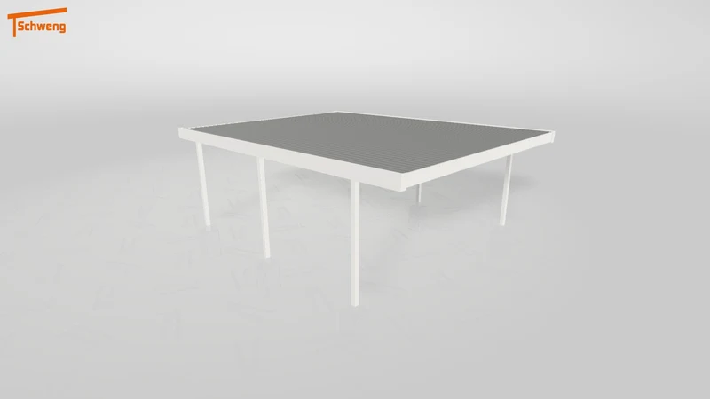 #DE Schweng Flachdachcarport C600 (ID ygj3yk)