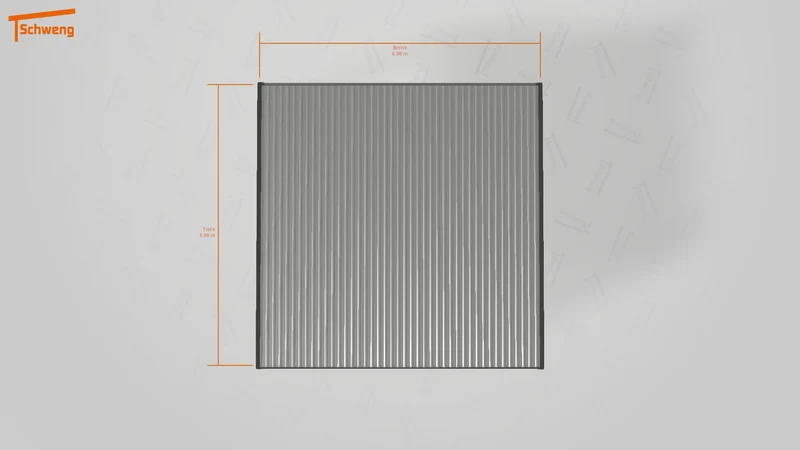 #DE Schweng Flachdachcarport C600+ (ID 2q8d5j)