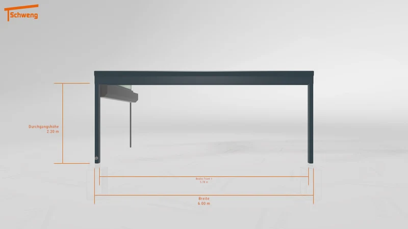 #DE Schweng Pultdachcarport S400 (ID g75v44) #MTG