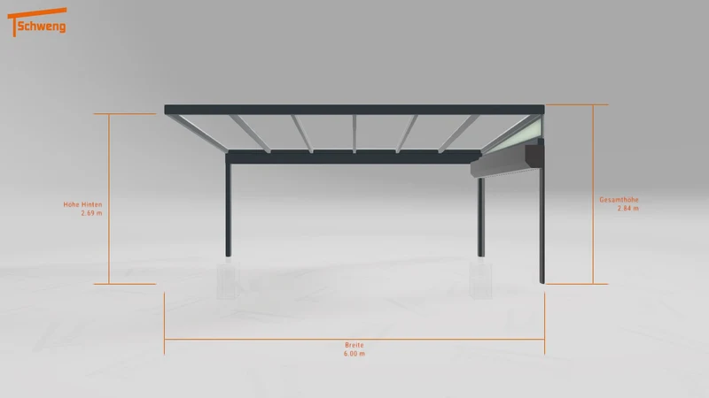 #DE Schweng Pultdachcarport S400 (ID g75v44) #MTG