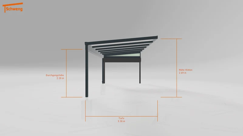#DE Schweng Pultdachcarport S400 (ID g75v44) #MTG