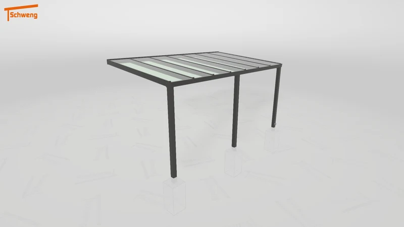 #DE Schweng Terrassenüberdachung S350 (ID ygjmpz)
