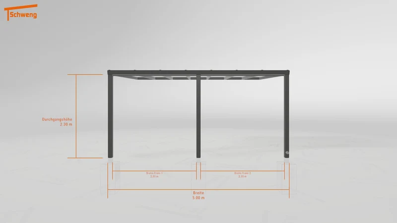 #DE Schweng Terrassenüberdachung S350 (ID ygjmpz)