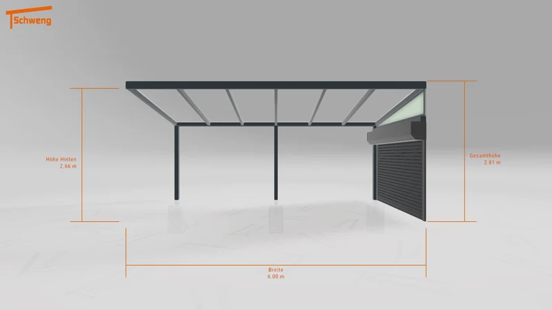 #DE Schweng Pultdachcarport S400 (ID bkprwb) #MTG
