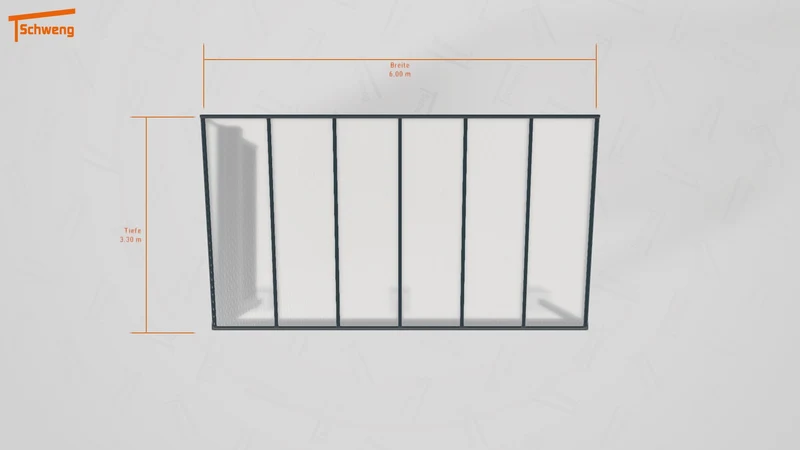 #DE Schweng Pultdachcarport S400 (ID bkprwb) #MTG