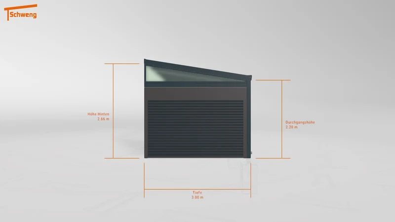 #DE Schweng Pultdachcarport S400 (ID w3xmw3) #MTG