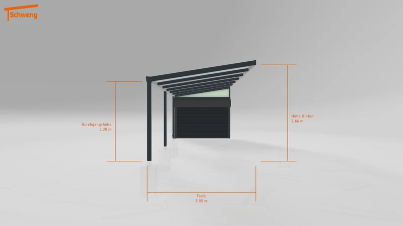 #DE Schweng Pultdachcarport S400 (ID w3xmw3) #MTG