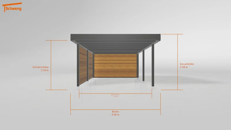 #DE Schweng Flachdachcarport C600+ (ID rjn49m) #MTG