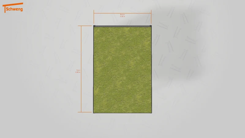 #DE Schweng Flachdachcarport C600+ (ID rjn49m) #MTG