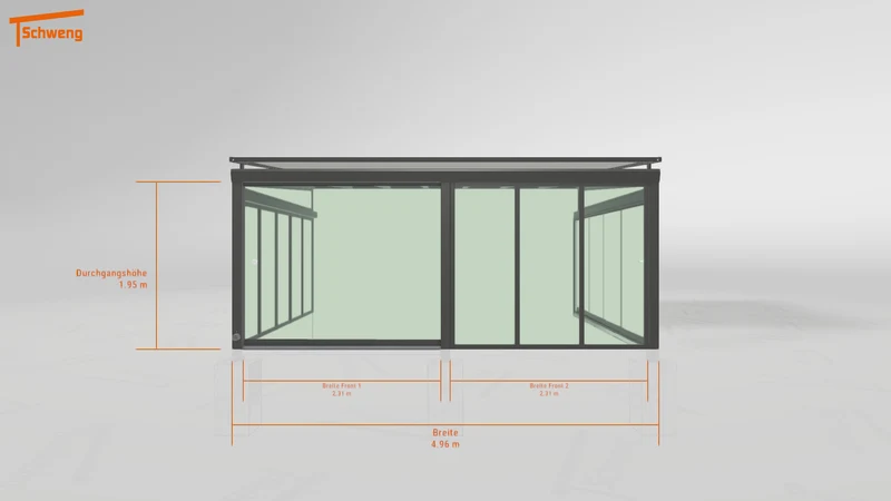 #AT Schweng Terrassenüberdachung S400 (ID ygjrm8)