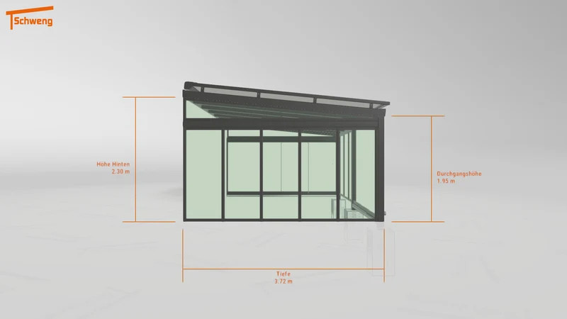 #AT Schweng Terrassenüberdachung S400 (ID ygjrm8)