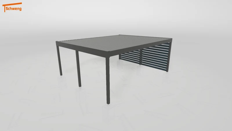 #DE Schweng Flachdachcarport C600 (ID qdvq78) #MTG