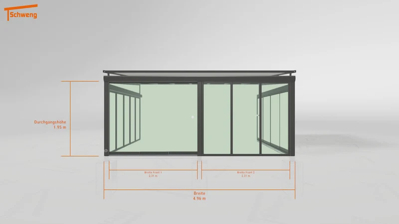 #AT Schweng Terrassenüberdachung S400 (ID k2jwdb)