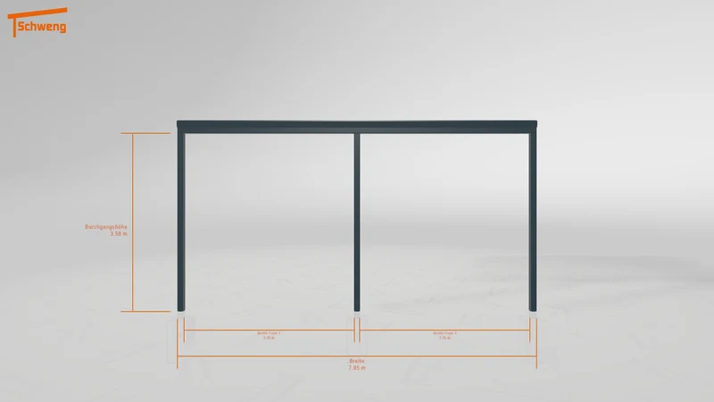 #DE Schweng Pultdachcarport S400 (ID pbp5d2) #MTG