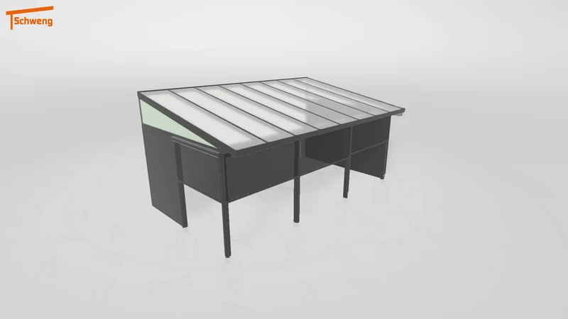 #DE Schweng Terrassenüberdachung S400 (ID ygjm8v)