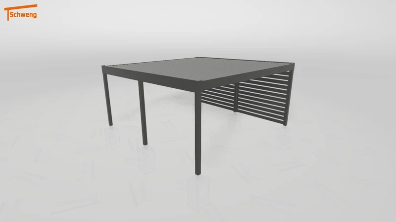 #DE Schweng Flachdachcarport C600+ (ID k2jmyq) #MTG