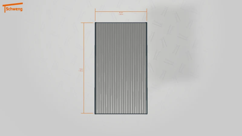 #DE Schweng Flachdachcarport C600 (ID zbwdv4)