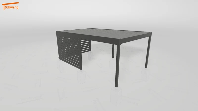 #DE Schweng Flachdachcarport C600 (ID jj8kgy) #MTG