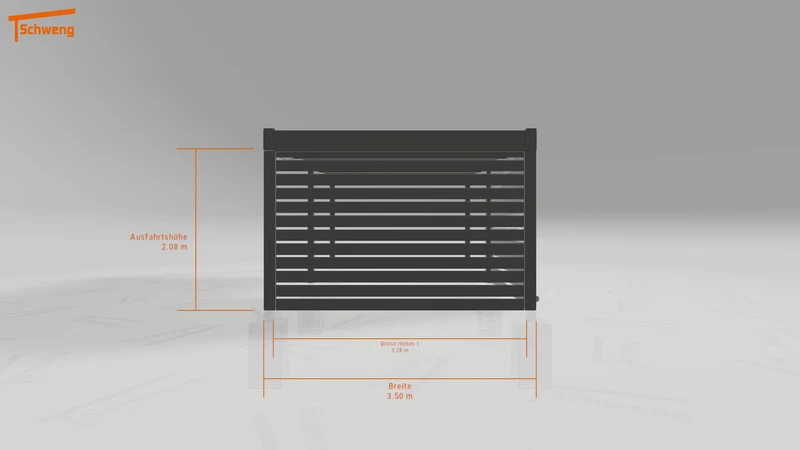 #DE Schweng Flachdachcarport C600 (ID jj8kgy) #MTG