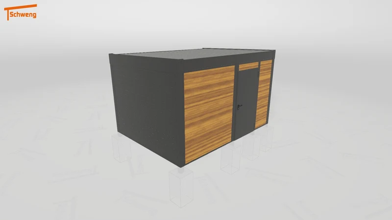 #DE Schweng Flachdachcarport C600 (ID jj8dvm) #MTG