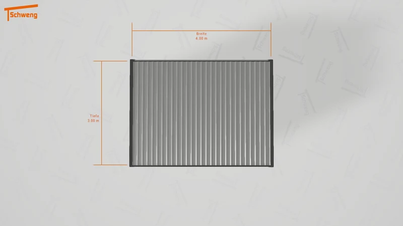 #DE Schweng Flachdachcarport C600 (ID jj8dvm) #MTG