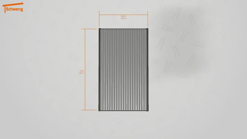 #DE Schweng Flachdachcarport C600 (ID qdvqz4)