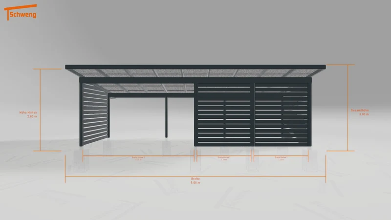 #DE Schweng Pultdachcarport S400 (ID pbp4w3) #MTG